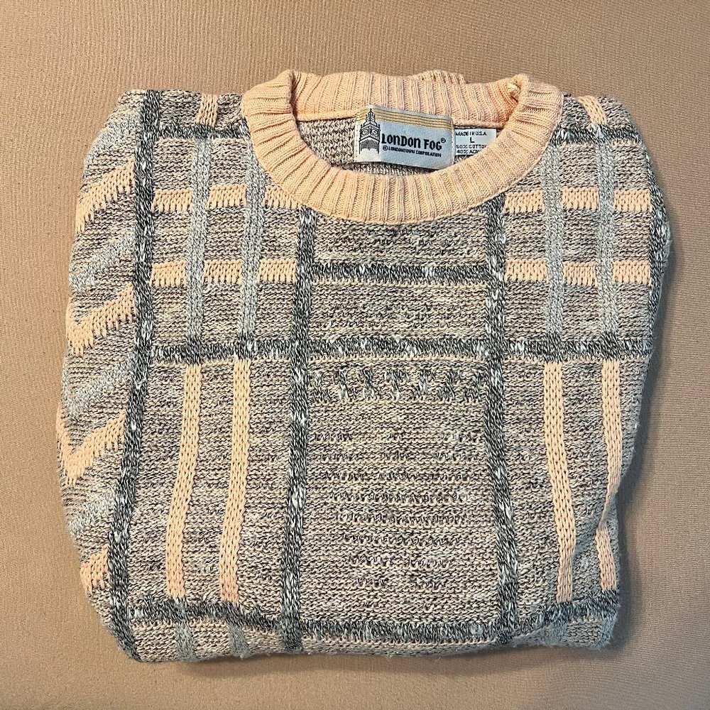 London Fog Sweater - Men's Large